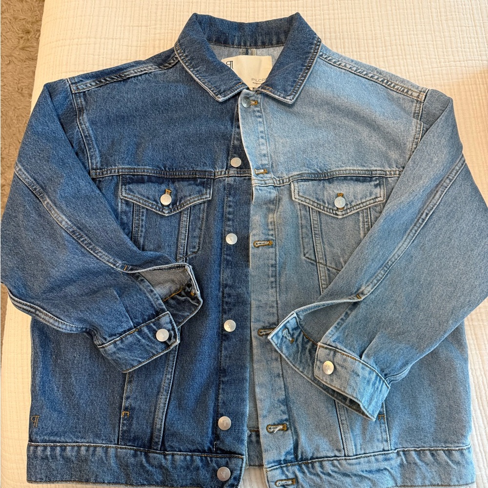 Anthropolgie Pilcro Blue Denim Jacket